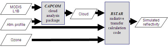Input data for liquid cloud targets