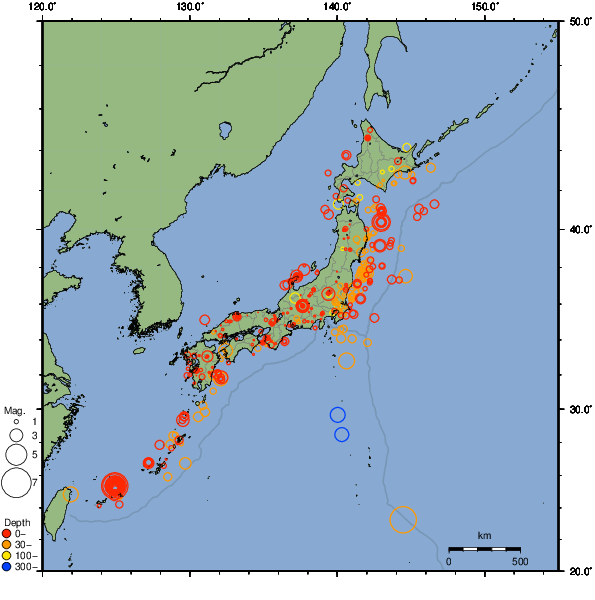 2026年03月02日の震源リスト