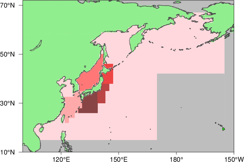 海洋による二酸化炭素吸収量見積もり範囲