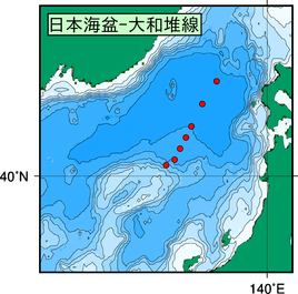 日本海測線図