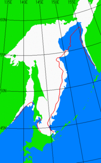 海氷分布図（オホーツク海全体）