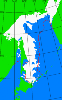 3月25日の海氷分布図