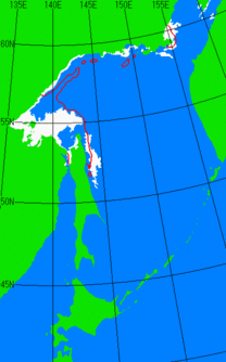 5月25日の海氷分布図