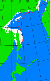 12月20日の海氷分布図