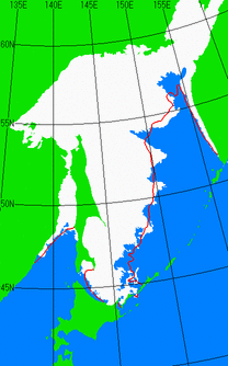 3月5日の海氷分布図