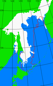 3月20日の海氷分布図