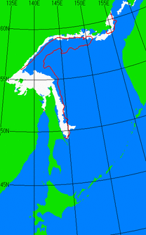 5月15日の海氷分布図