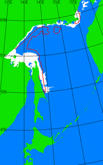 5月20日の海氷分布図