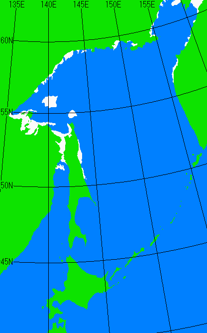 11月30日の海氷分布図