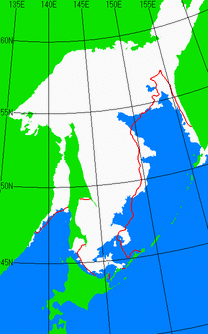 3月10日の海氷分布図