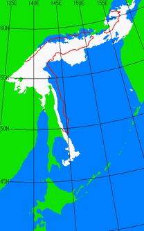 5月10日の海氷分布図