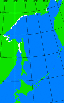 11月30日の海氷分布図