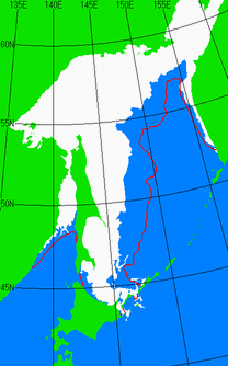 2月20日の海氷分布図