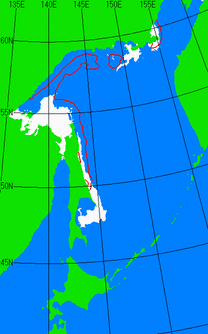 5月20日の海氷分布図