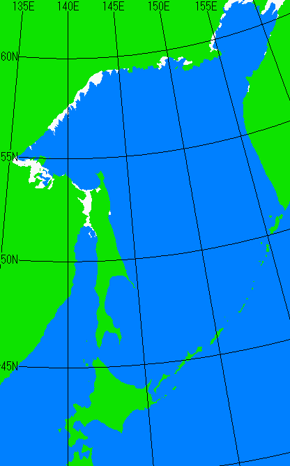 11月30日の海氷分布図