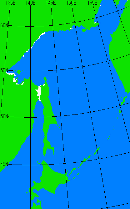 11月30日の海氷分布図