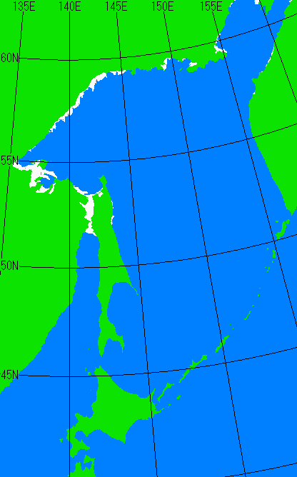 11月30日の海氷分布図