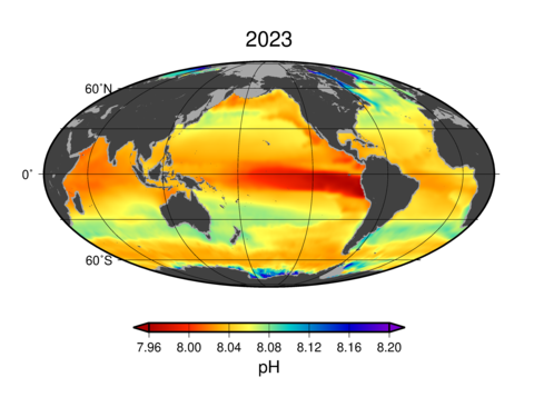 pH map