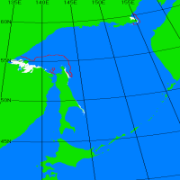 オホーツク海の海氷分布(月概況)のイメージ