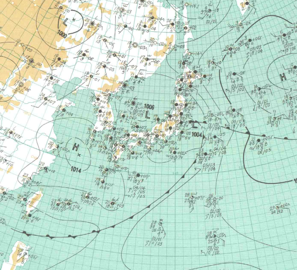 地上天気図