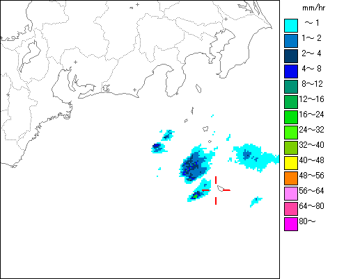 気象レーダー画像