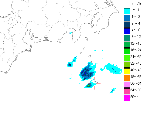 気象レーダー画像