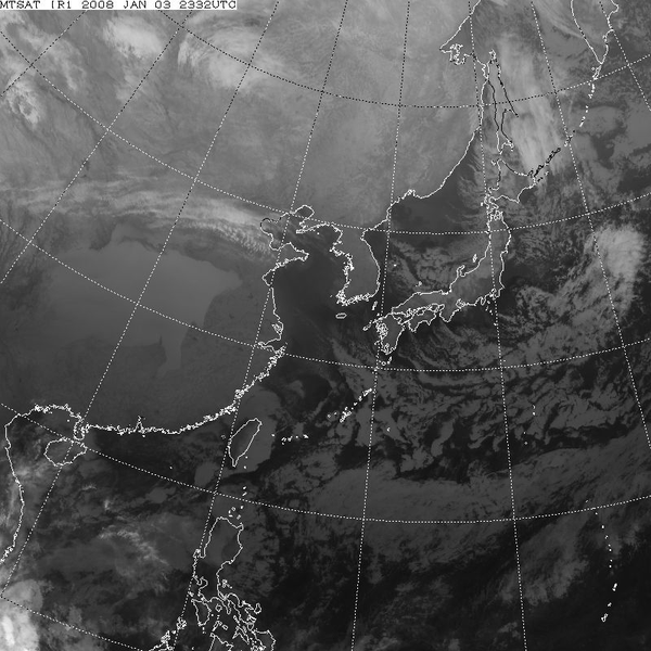 気象衛星画像