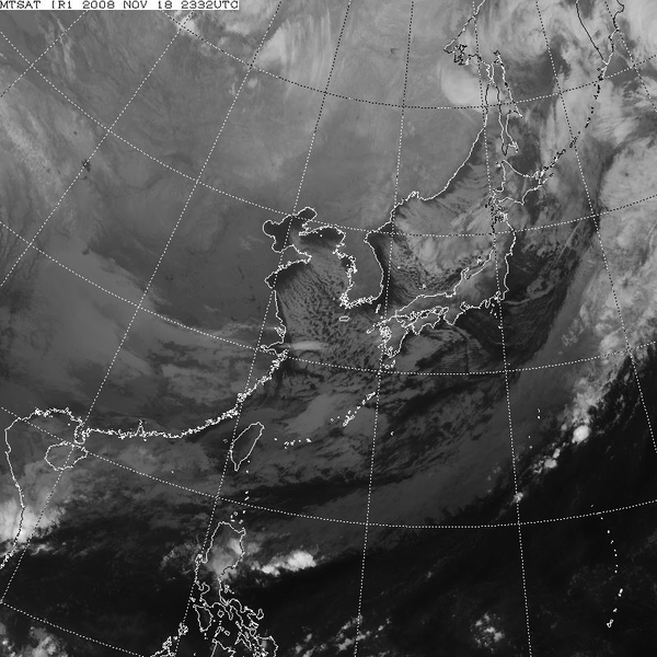 気象衛星画像