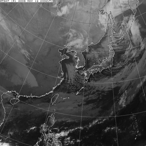 気象衛星画像