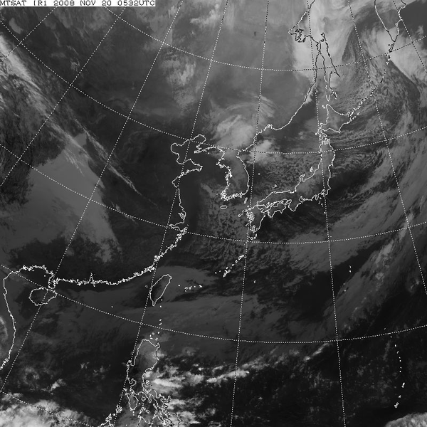 気象衛星画像