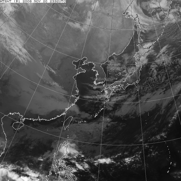 気象衛星画像
