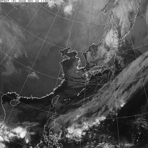 気象衛星画像