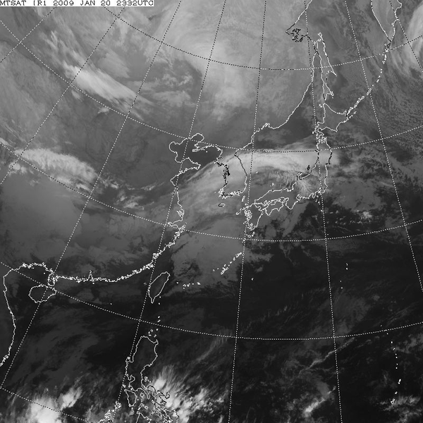 気象衛星画像
