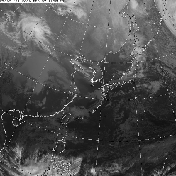気象衛星画像