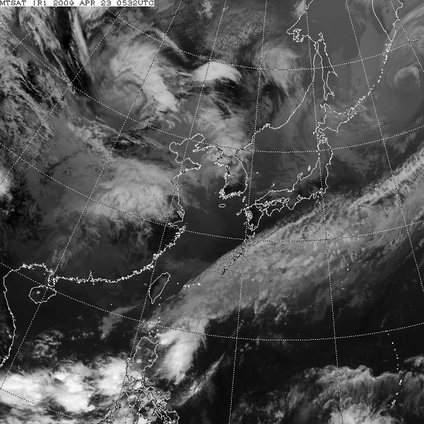 気象衛星画像