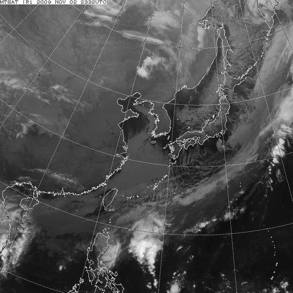 気象衛星画像