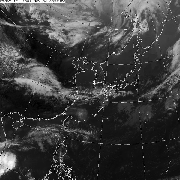 気象衛星画像