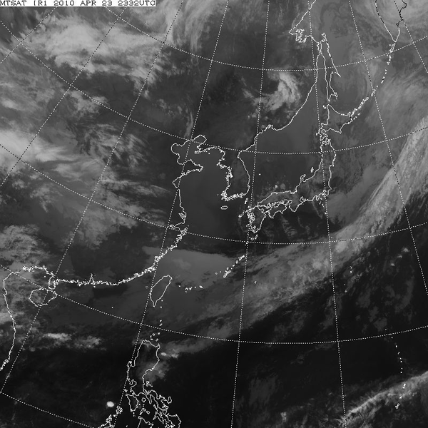 気象衛星画像