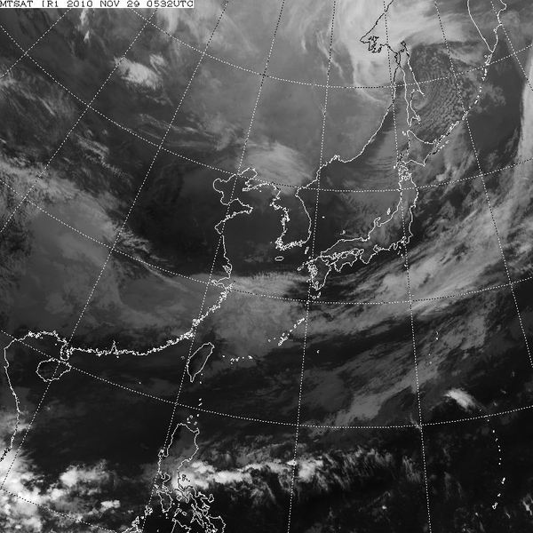 気象衛星画像