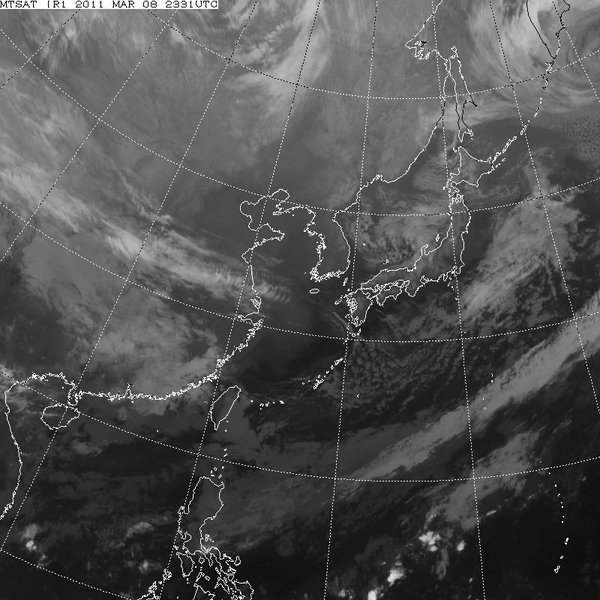 気象衛星画像