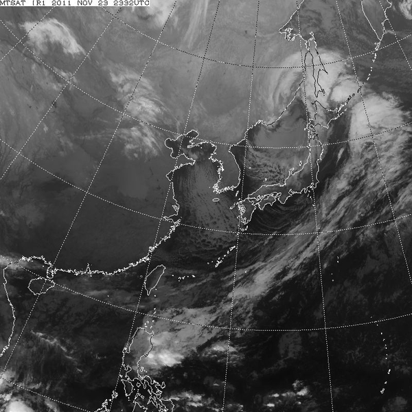 気象衛星画像