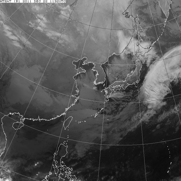 気象衛星画像