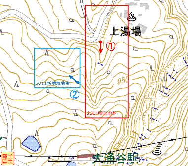 2001噴気地帯の状況