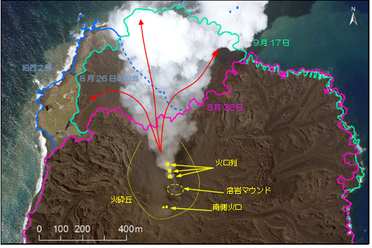西之島の活動状況
