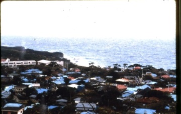 噴火前の阿古集落